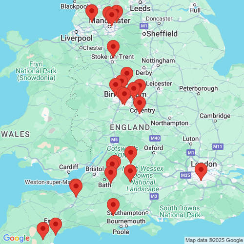 Map of Recent Inspections