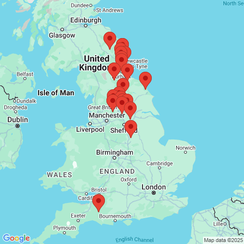 Map of Recent Inspections