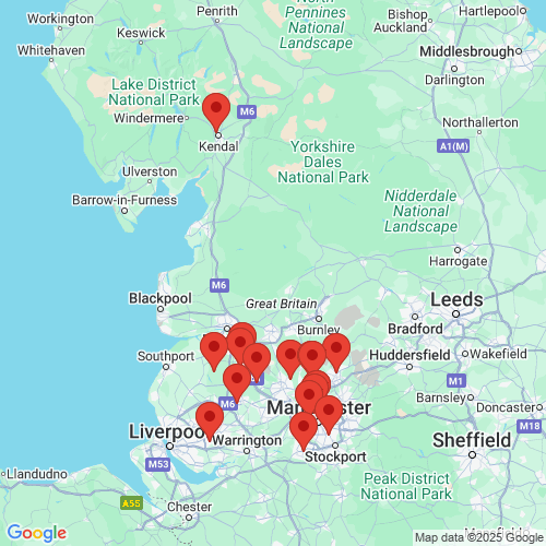 Map of Recent Inspections