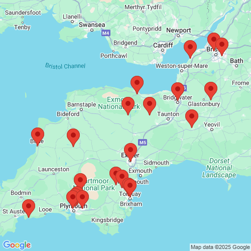 Map of Recent Inspections
