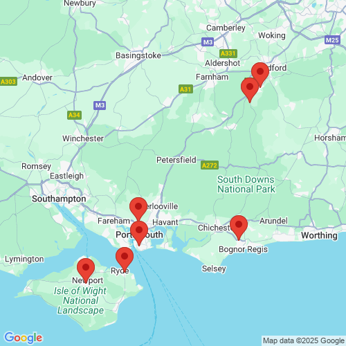 Map of Recent Inspections