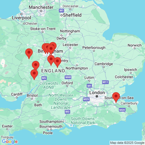 Map of Recent Inspections
