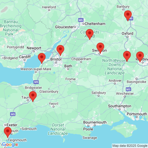 Map of Recent Inspections