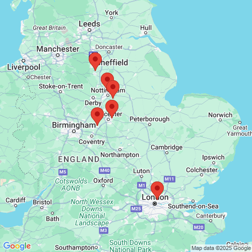 Map of Recent Inspections