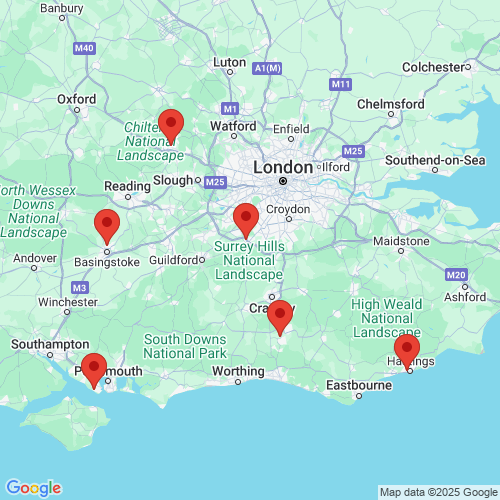 Map of Recent Inspections