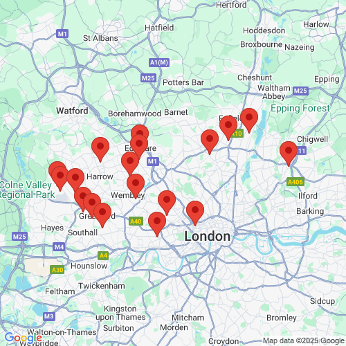Map of Recent Inspections