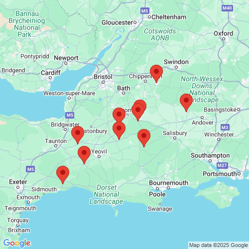 Map of Recent Inspections