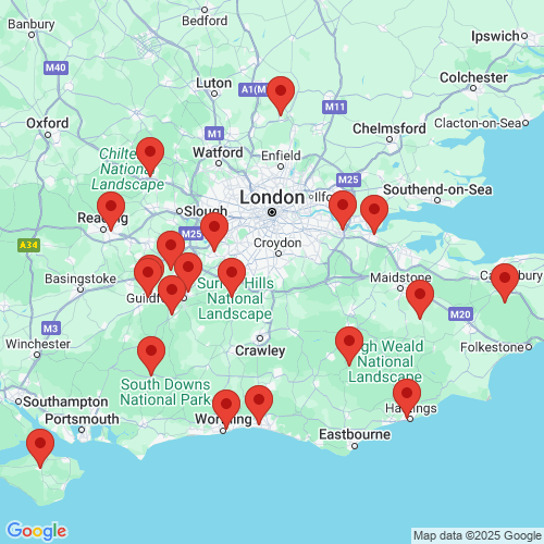 Map of Recent Inspections