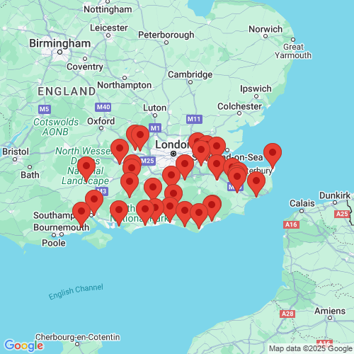 Map of Recent Inspections