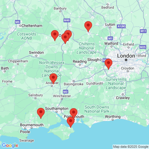Map of Recent Inspections