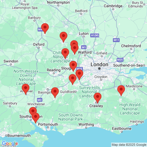 Map of Recent Inspections