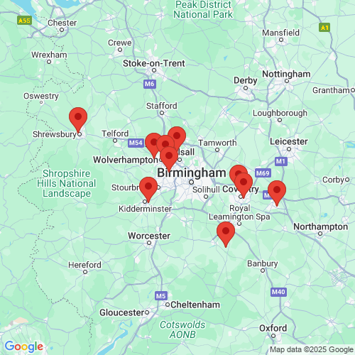 Map of Recent Inspections