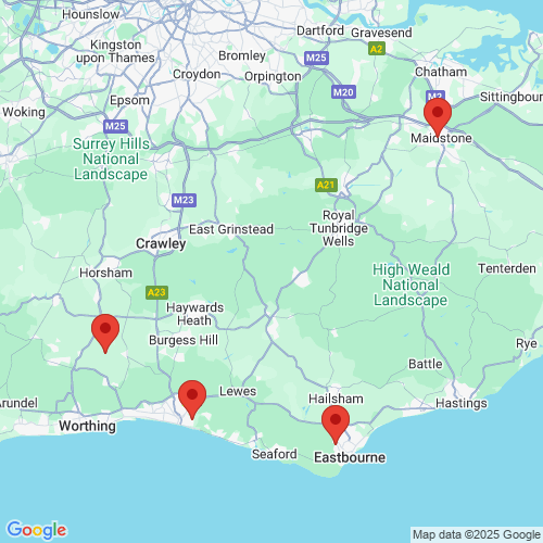 Map of Recent Inspections