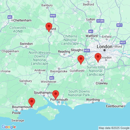 Map of Recent Inspections