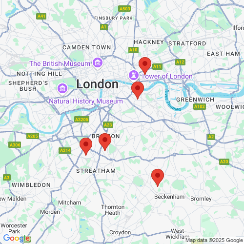 Map of Recent Inspections