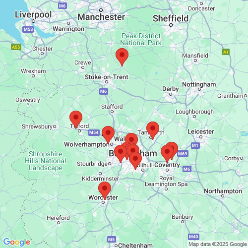 Map of Recent Inspections
