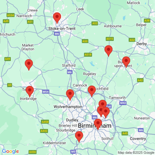 Map of Recent Inspections