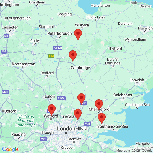 Map of Recent Inspections