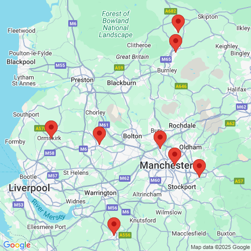 Map of Recent Inspections