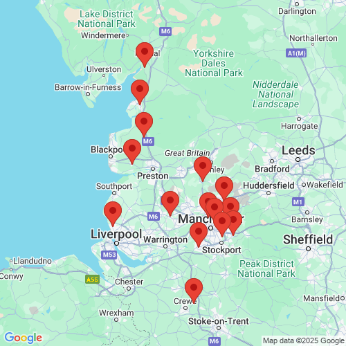 Map of Recent Inspections