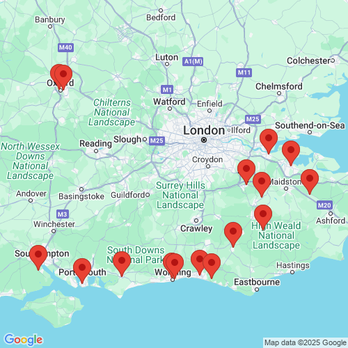 Map of Recent Inspections