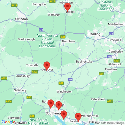 Map of Recent Inspections