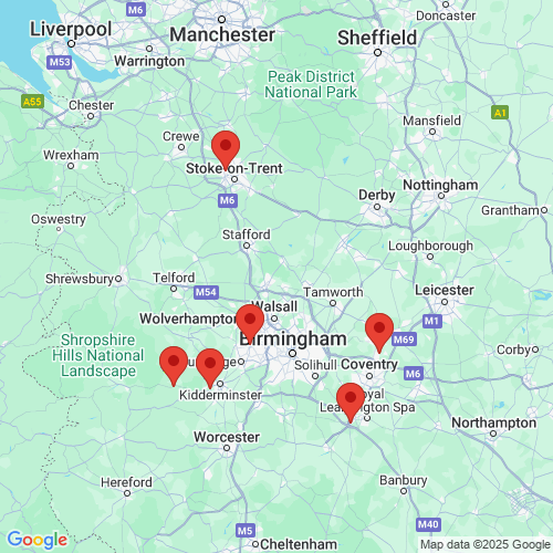 Map of Recent Inspections