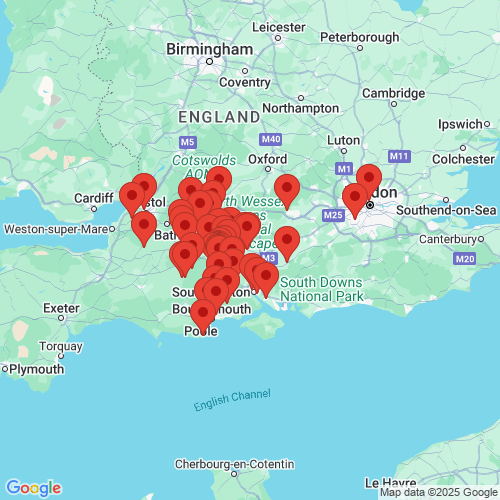 Map of Recent Inspections