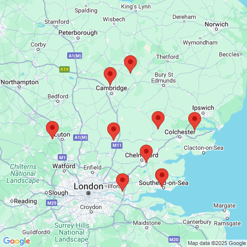 Map of Recent Inspections