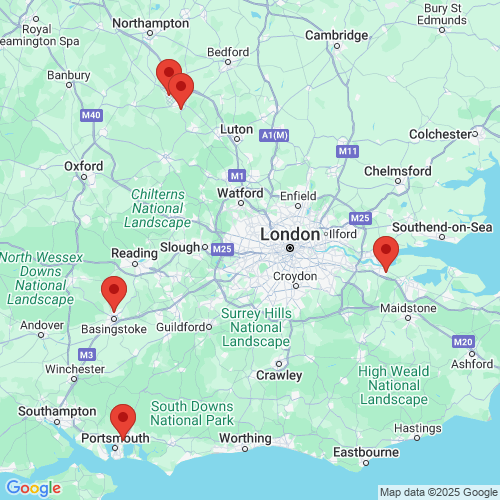 Map of Recent Inspections