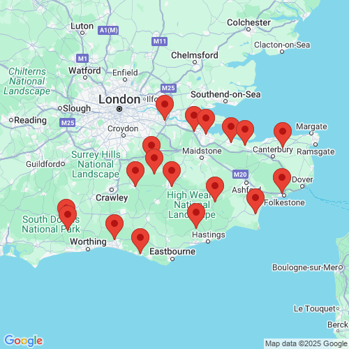 Map of Recent Inspections