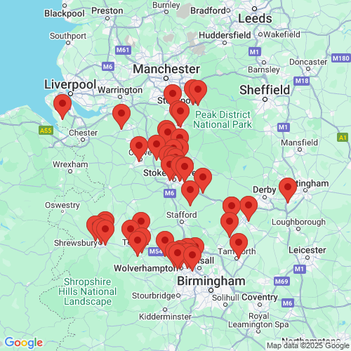Map of Recent Inspections