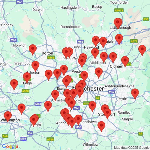 Map of Recent Inspections