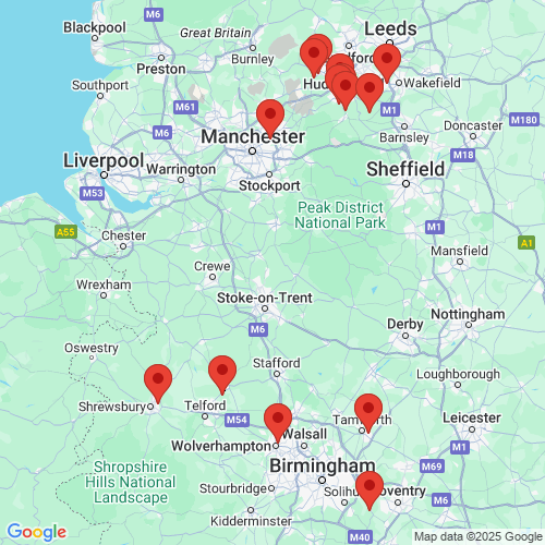 Map of Recent Inspections