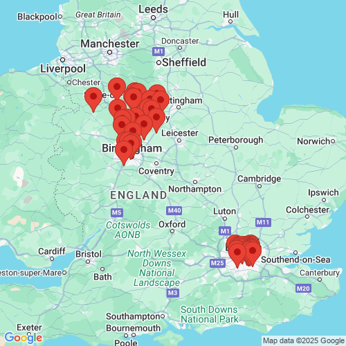 Map of Recent Inspections