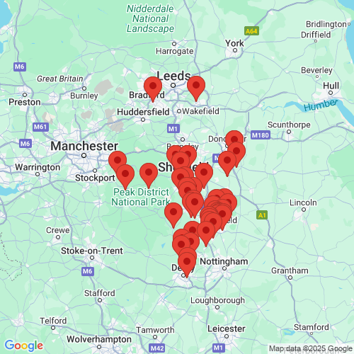 Map of Recent Inspections