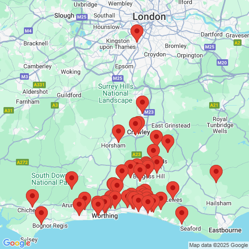 Map of Recent Inspections