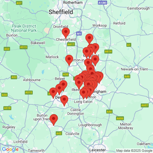 Map of Recent Inspections