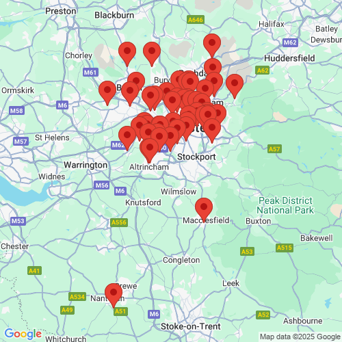 Map of Recent Inspections