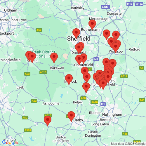 Map of Recent Inspections