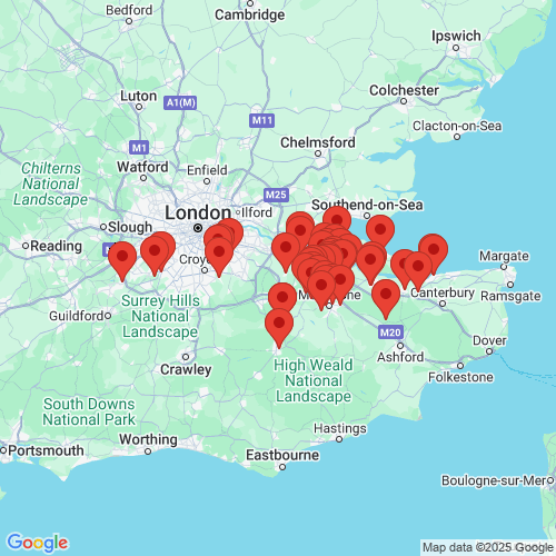 Map of Recent Inspections
