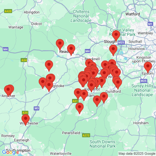Map of Recent Inspections