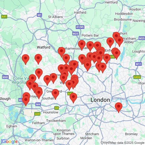 Map of Recent Inspections