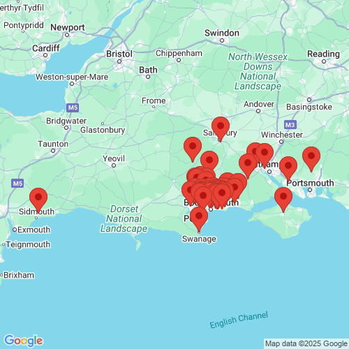 Map of Recent Inspections