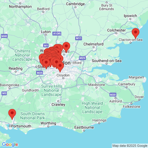 Map of Recent Inspections