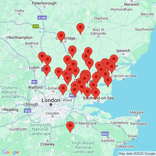 Map of Recent Inspections