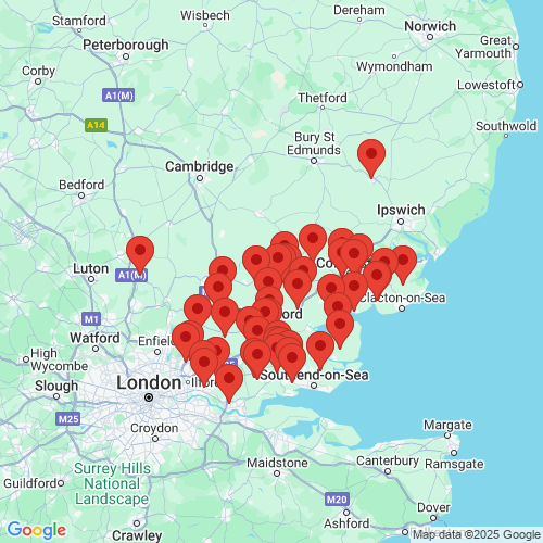 Map of Recent Inspections
