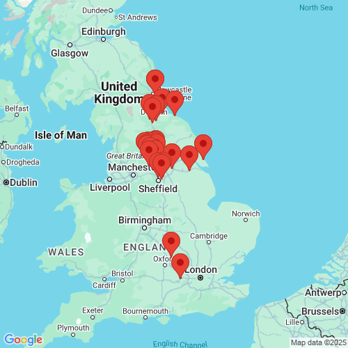 Map of Recent Inspections