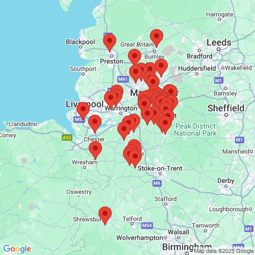 Map of Recent Inspections