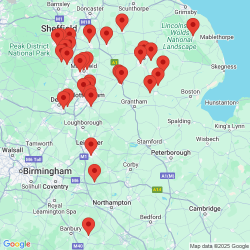 Map of Recent Inspections